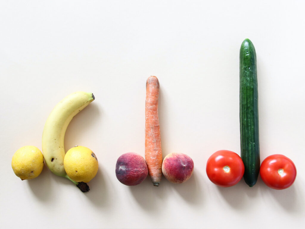 vegetables resembling male genitalia